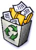 Wertstofflogo Papier