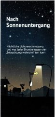 Lichtverschmutzung Laternenbild