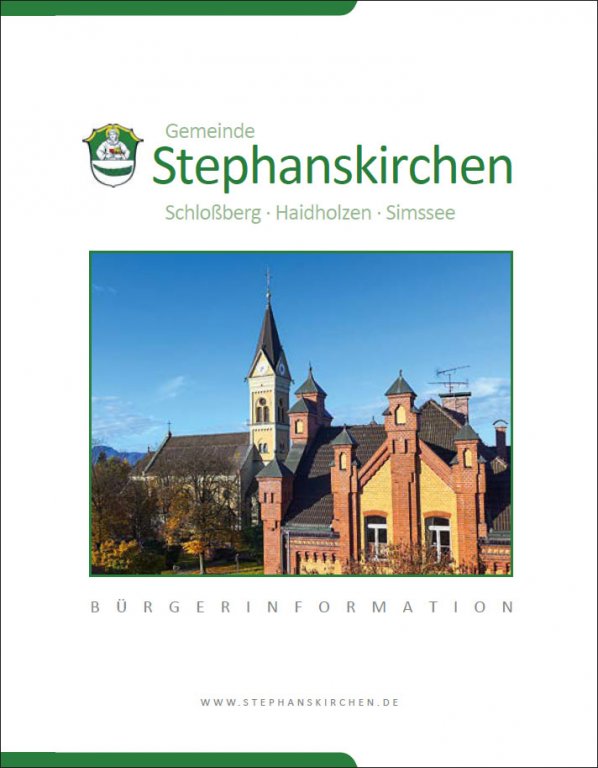 Neue Informationsbroschüre über die Gemeinde Stephanskirchen